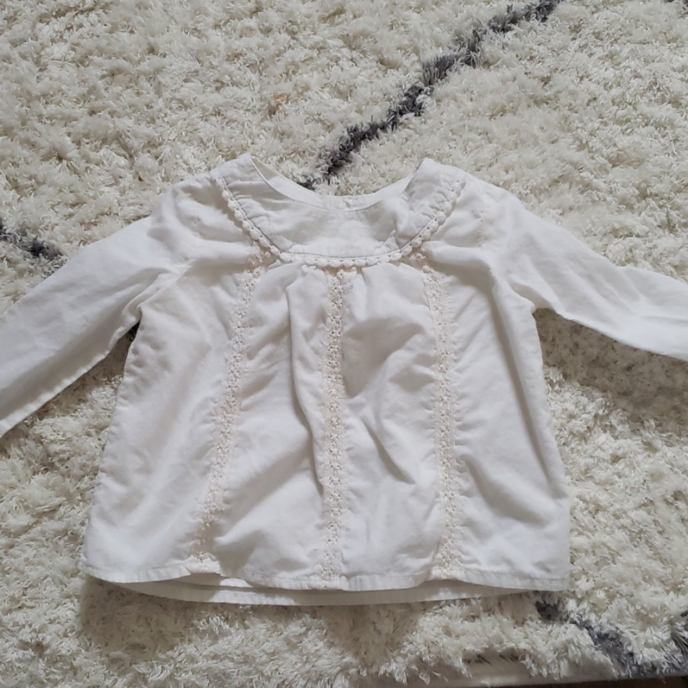 Off white gymboree blouse